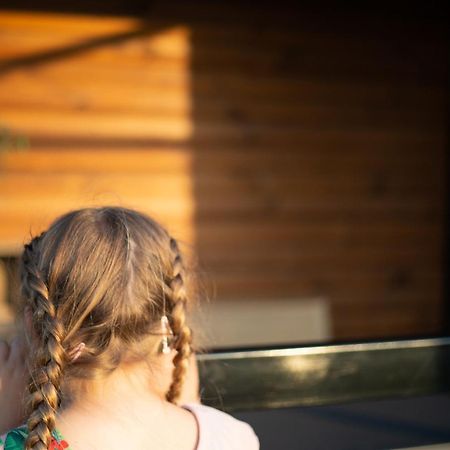 Houten Huisje Tussen Paarden Nieuwerkerken Zewnętrze zdjęcie